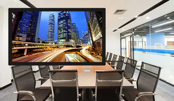 Touch screenreservation display  in meeting room